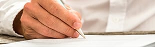 form being filled out